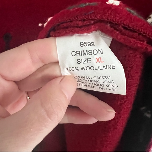 Vintage Woolrich Wool Christmas Vest Size XL - Picture 8 of 8